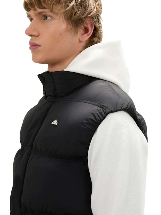 Ärmelloses Puffer Wasserdicht Schwarze