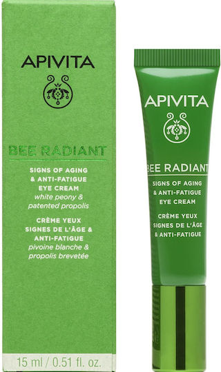 Apivita Bee Radiant Eye Cream for Anti-Aging & Dark Circles 15ml
