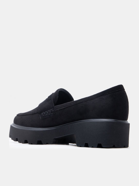 Women's Loafers In Black Color