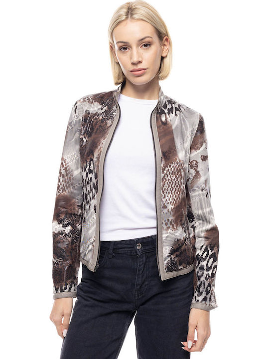 Code Leather Women's Biker Jacket Vison