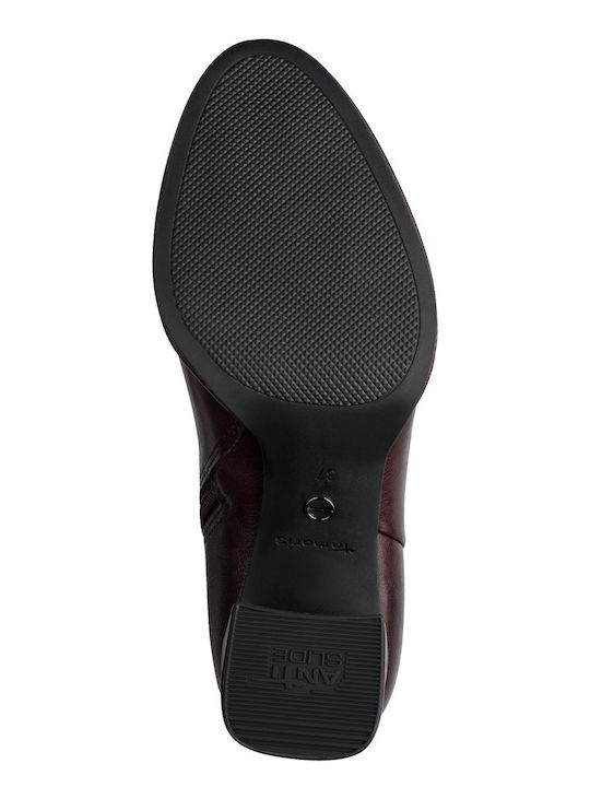 Damenstiefel Burgundisch