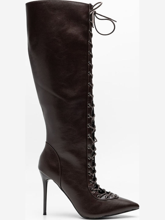 Damenstiefel Braun
