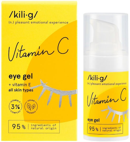 kili⋅g Woman Vitamin C Eye Gel for Moisturizing 15ml