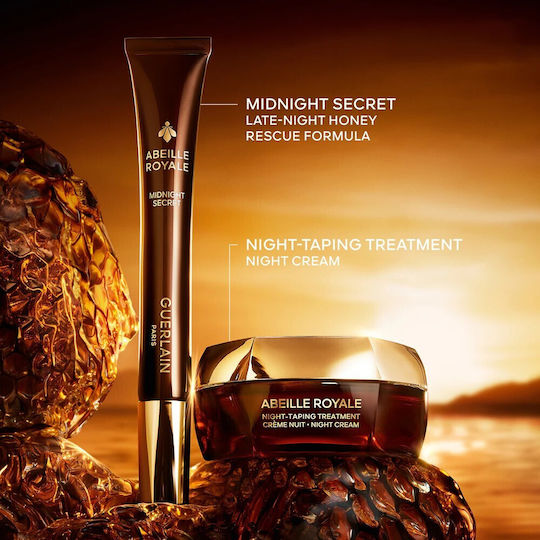 Guerlain Abeille Royale Midnight Secret Eye Moisturiser for Dark Circles Eye Bags and Firming 15ml