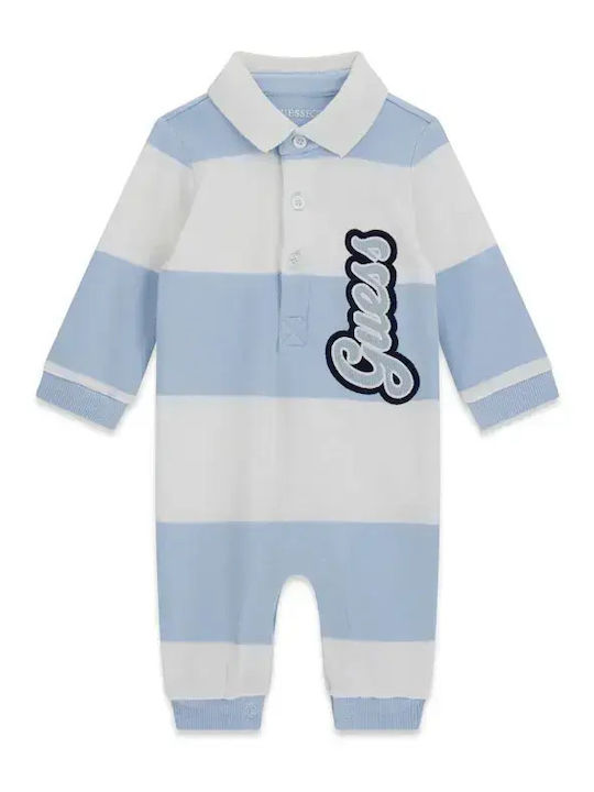 Guess Baby Onesie Light Blue Guess Baby Onesie Light Blue