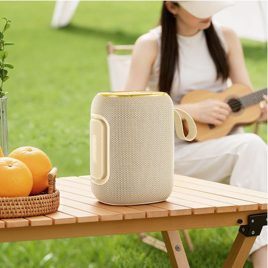 Hoco Bluetooth Колонка 10W с Радио и Време на Работа на Батерията до 4 часа Бежов HC53.BG