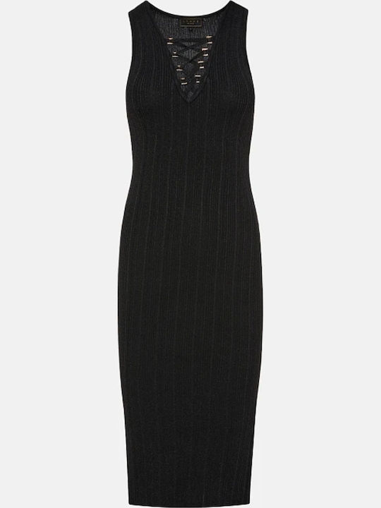 Rochie de vară Midi de Seara Neagră