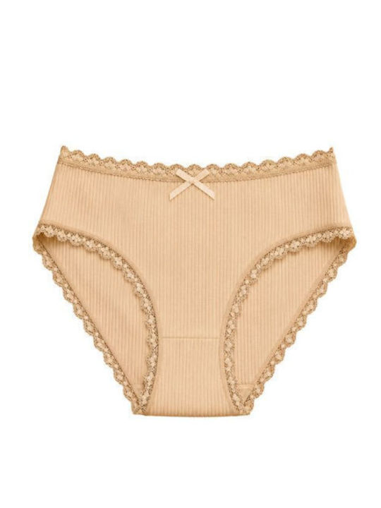 Βαμβακερά Γυναικεία Slip 3Pack Πολυχρωμο