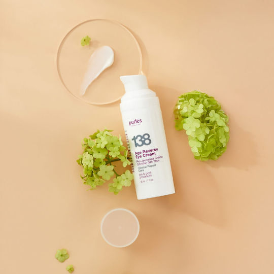 138 Age Reverse Cremă de Ochi pentru Regenerare, Strălucire, Cearcăne, Pungi sub Ochi și Fermitate 30ml