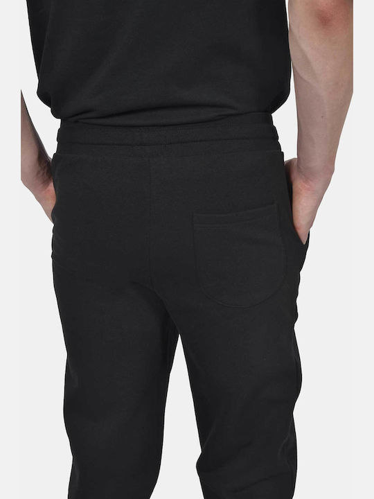 Ανδρικό Παντελόνι Regular Fit Μαυρο 16262-2602-5001