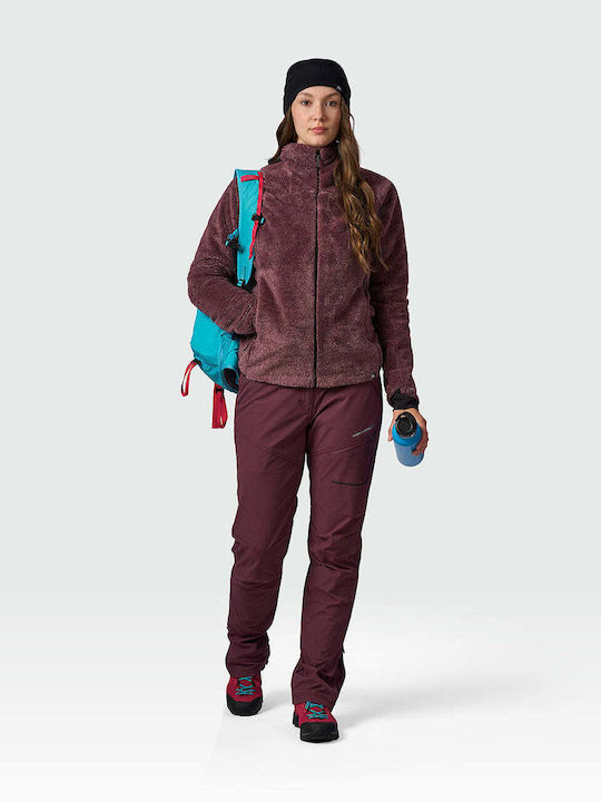 Women's Cardigan Plum MI-4951OR