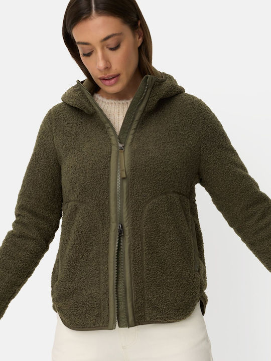 Women's Athletic Cardigan Olive