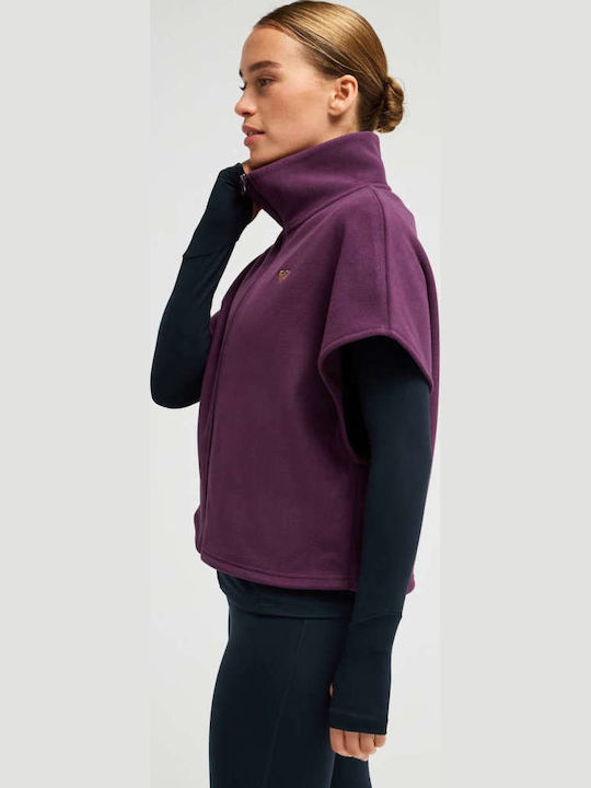 'waves Warmth' Vestă Violet