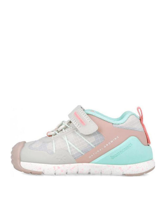 Παιδικά Sneakers Ανατομικά με Σκρατς Μπεζ