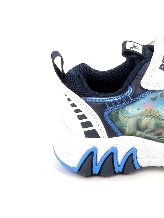 Spinosauro Kinder Sneaker mit Lichtern Blau