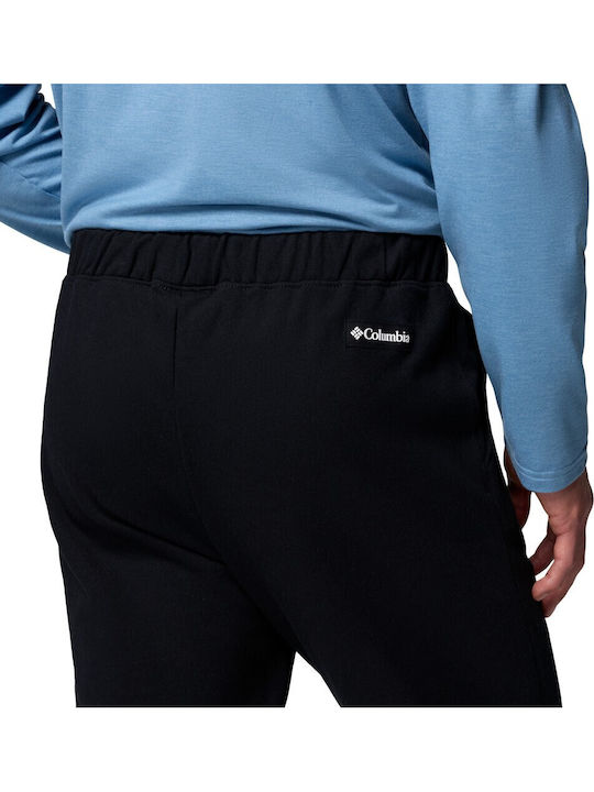 Sweatpants with Elastic Black