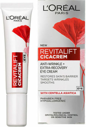L'Oreal Paris Revitalift Cicacrem Augen- & Regenerierende- für die Augen gegen gegen Augenringe für reife Haut 15ml