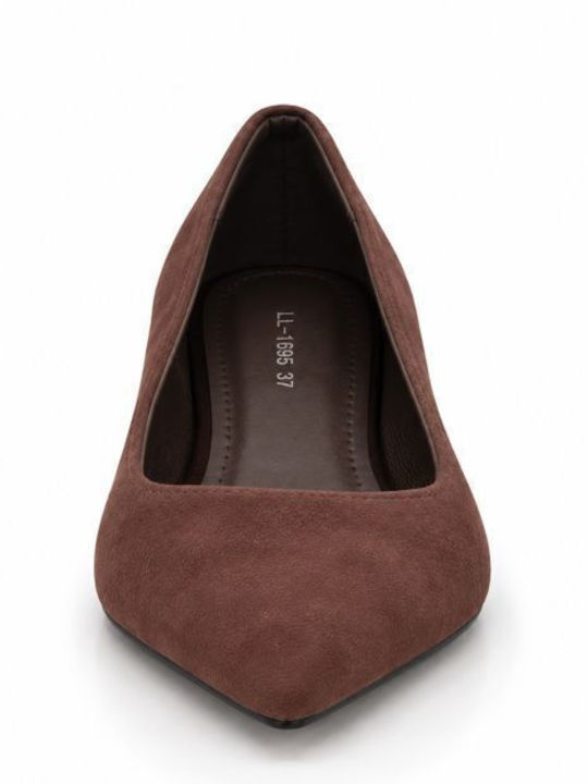 Damen Ballerinas Braune