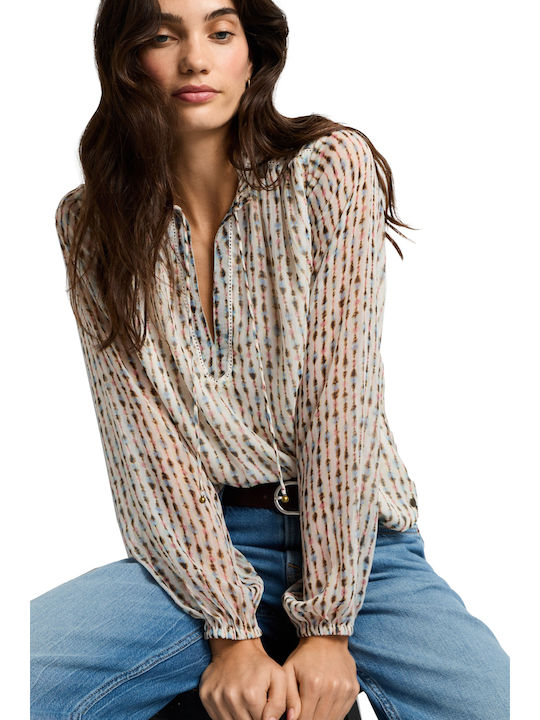 Long Sleeve Women's Shirt Powder Rose