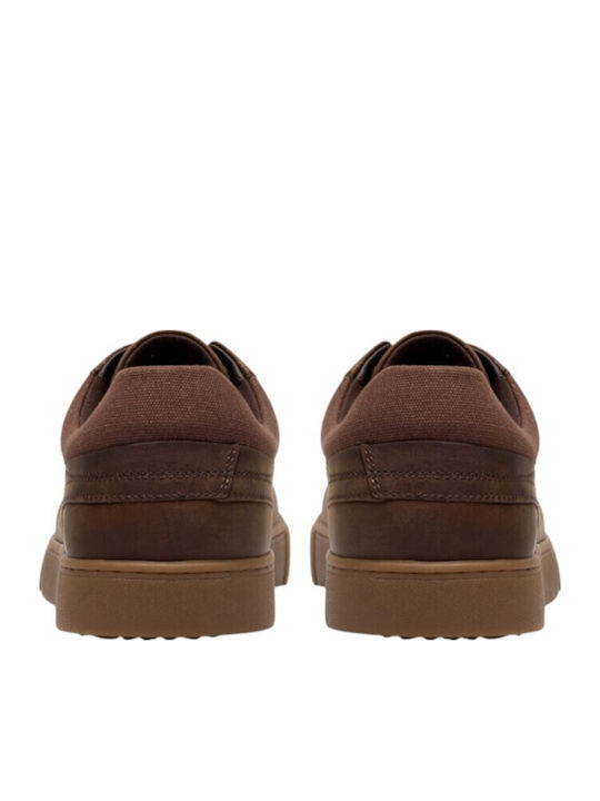 Leather Men's Casual Shoes Brown