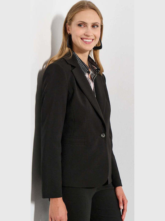 Bill Cost Women's Waisted Black Blazer
