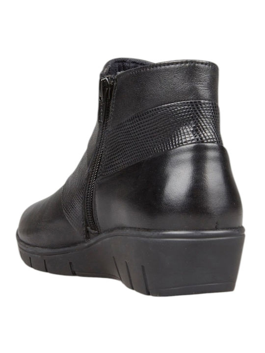 Stiefeletten Damen Schwarz