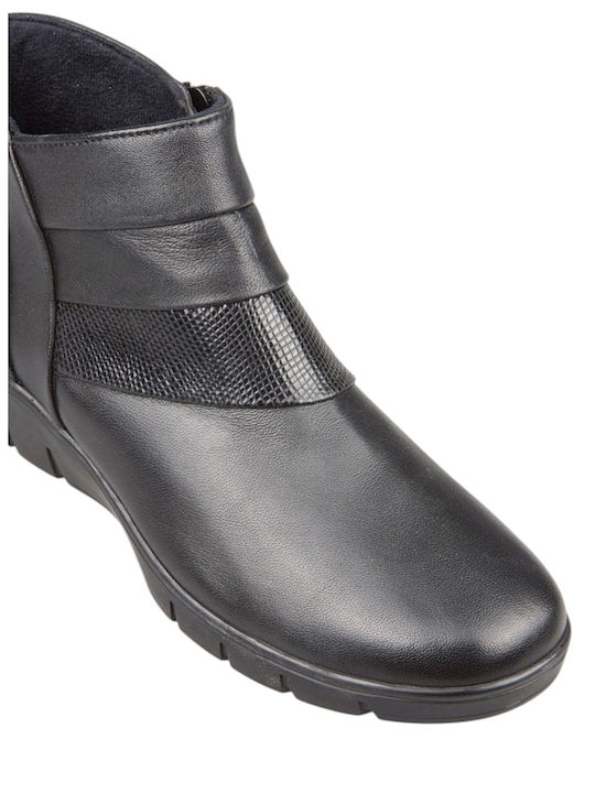Stiefeletten Damen Schwarz
