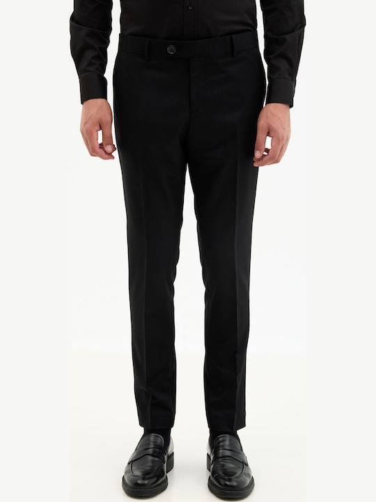 Jachetă De Costum Pentru Bărbați Cu Fit Slim Negru
