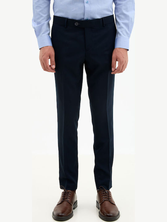 Herrenanzug mit Schlanke Passform Blau