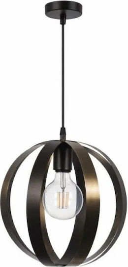 NG Santas Lumină Suspendată Bronz Cu Bază De Bec E27 30x30x80cm