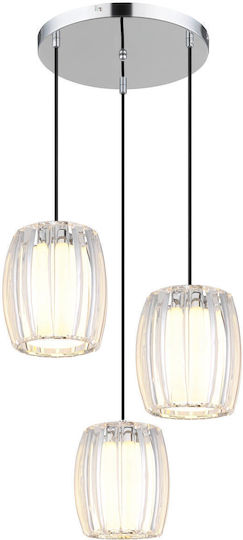 Globo Lighting Ceiling Pendant Light Silver