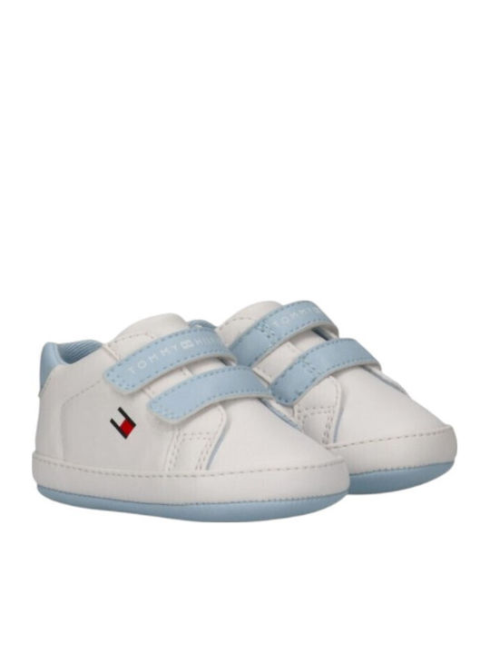 Tommy Hilfiger Weiche Sohlenschuhe für Babys Hellblaue Tommy Hilfiger Weiche Sohlenschuhe für Babys Hellblaue