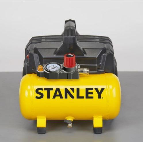 Stanley Compresor de aer 59dB cu Putere 1hp și Rezervor de aer 6lt