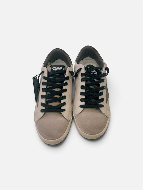 Leather Men's Casual Shoes Beige