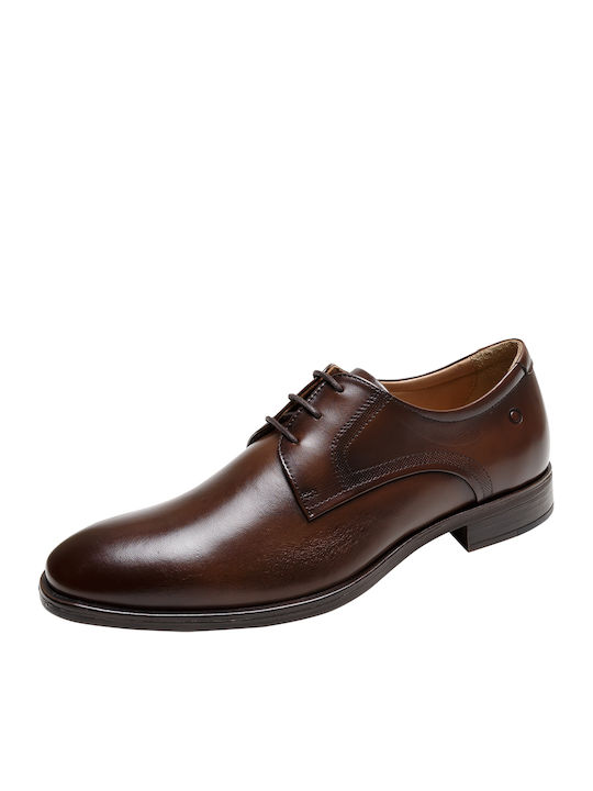 Herren Freizeitschuhe Leder Anatomic Tabac Braun