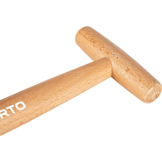 Verto 15g425 Metall-Pflanzholz mit Holzgriff