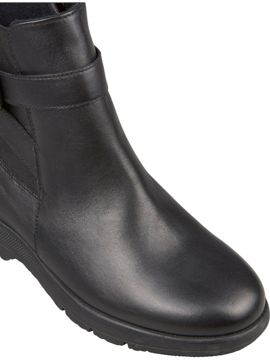 Damen Stiefeletten Schwarz