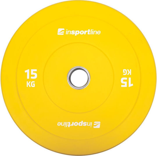 inSPORTline Бъмпер Диск Олимпийски Тип Каучуков 1 x 5kg Φ50mm