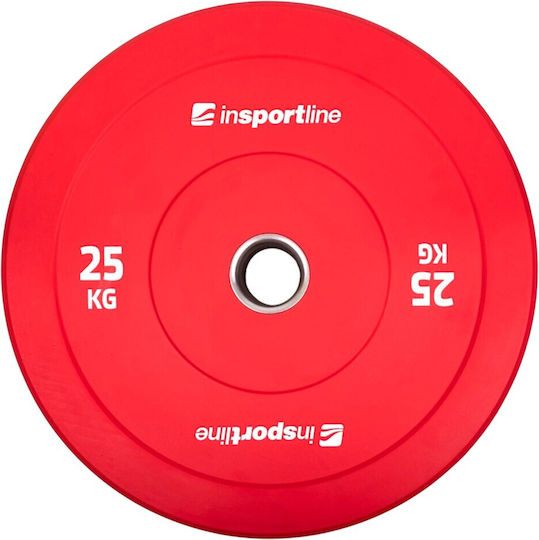 inSPORTline Бъмпер Диск Олимпийски Тип Каучуков 1 x 5kg Φ50mm
