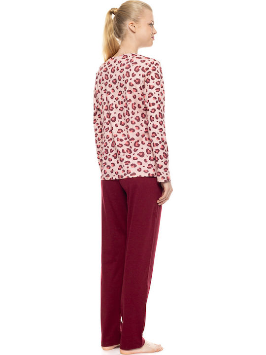 Pink Label Pink Label Sommer Damen Schlafanzughose Rosa