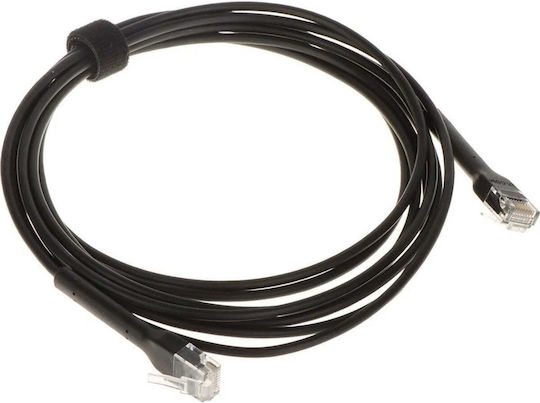 Ubiquiti U/UTP Кат.6 (Gigabit) Мрежов Кабел Ethernet 3м Черен