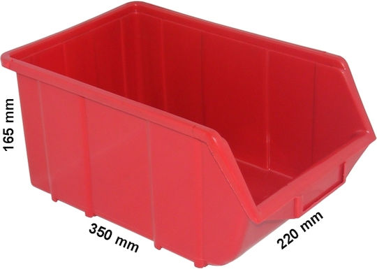 Patrol Plastic Organizator pentru Bin-uri de Unelte Stivuibile L22xW35.5xH16.7cm