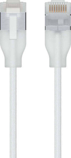 Ubiquiti U/UTP Cat.6a (Gigabit) Καλώδιο Δικτύου Ethernet 5m Λευκό