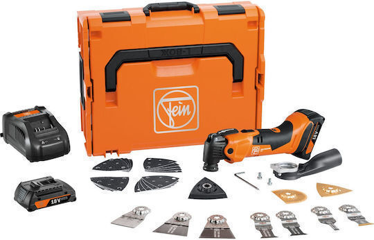 Fein Multimaster AMM 500 Plus TOP Осцилиране Електрически Мулти Инструмент 2x2Ах с Регулиране на Скоростта