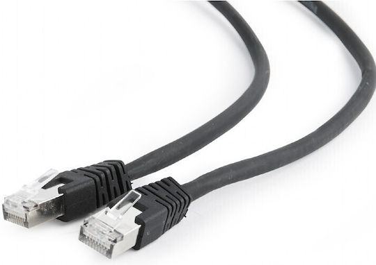 Gembird S/FTP Кат.6 (Gigabit) Мрежов Кабел Ethernet 2м Черен