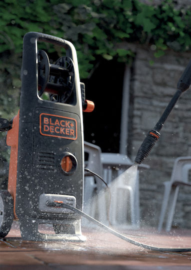 Black & Decker Електрическа Водоструйка 1700W с Налягане 130bar