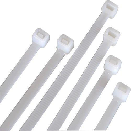 Invictus Plastik Kabelbinder 300mmx5mm in Weiß Farbe (100 Stück) 22.03.0110