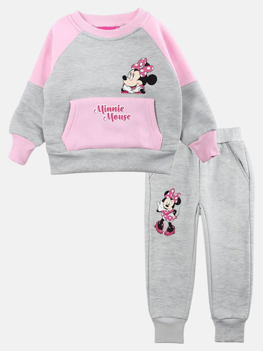 Minnie Mouse Детски Комплект Анцуг Сив