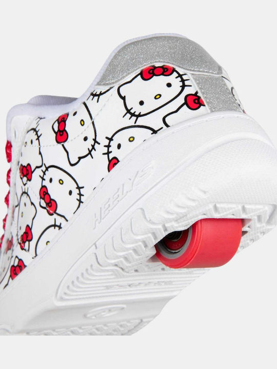 Kinder Sneaker mit Rollen Weiß