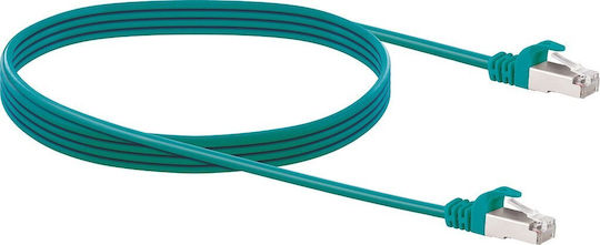 Schwaiger SF/UTP Cat.6 Ethernet Network Cable 2m Green